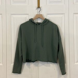 Aerie Cropped Hoodie